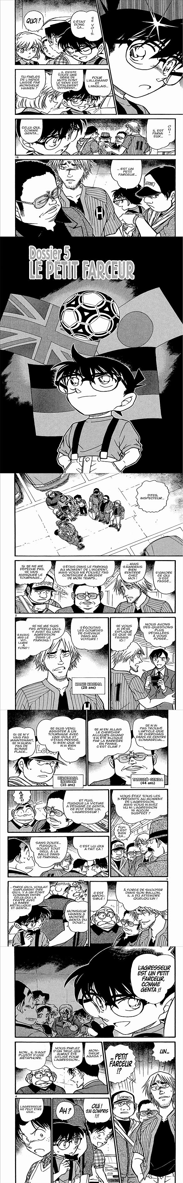 Read Detective Conan FRANCAIS Manga Online