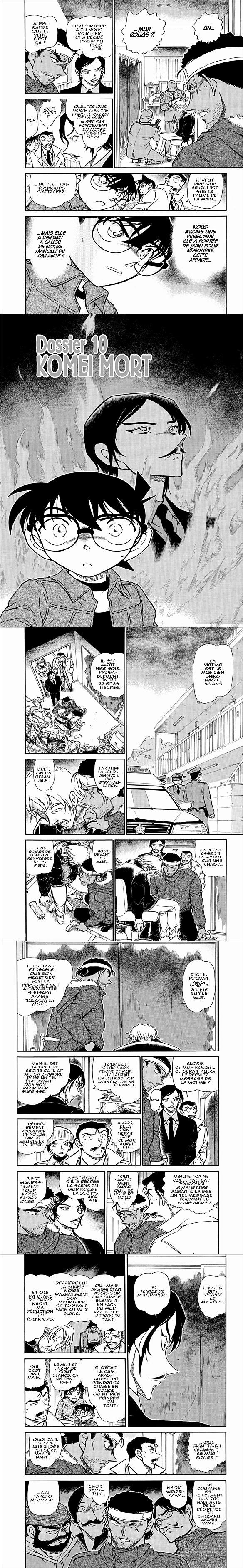 Read Detective Conan FRANCAIS Manga Online