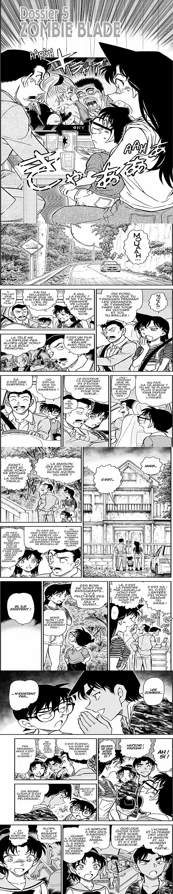 Read Detective Conan FRANCAIS Manga Online
