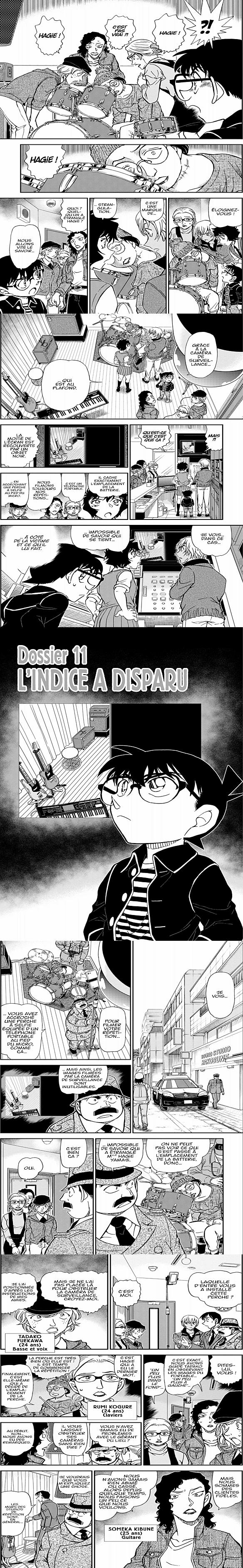 Read Detective Conan FRANCAIS Manga Online