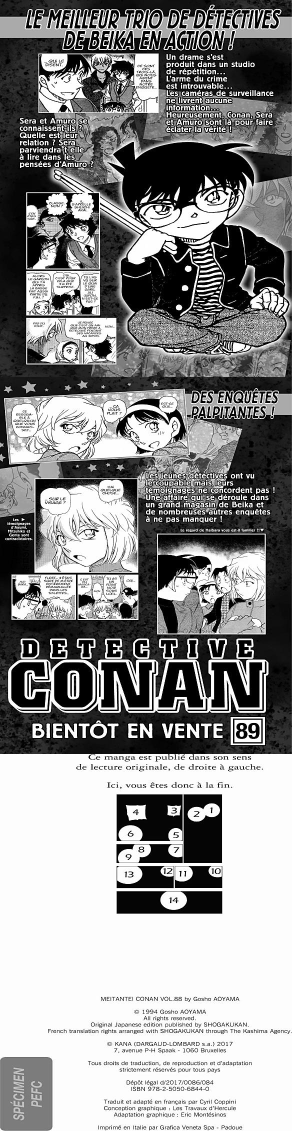 Read Detective Conan FRANCAIS Manga Online