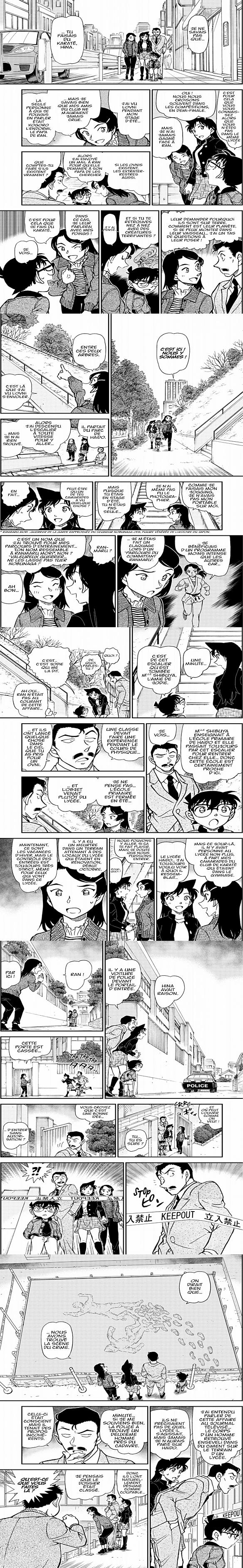 Read Detective Conan FRANCAIS Manga Online