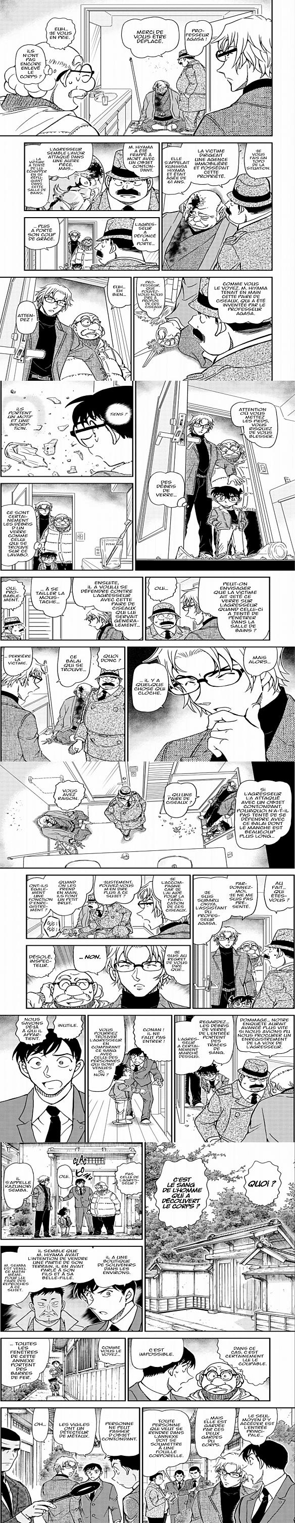 Read Detective Conan FRANCAIS Manga Online