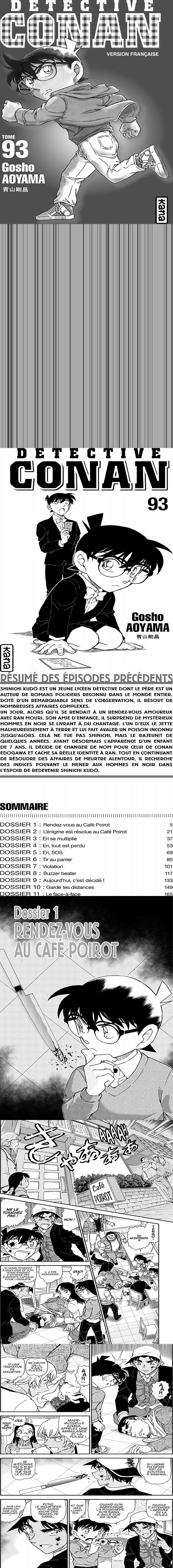 Read Detective Conan FRANCAIS Manga Online