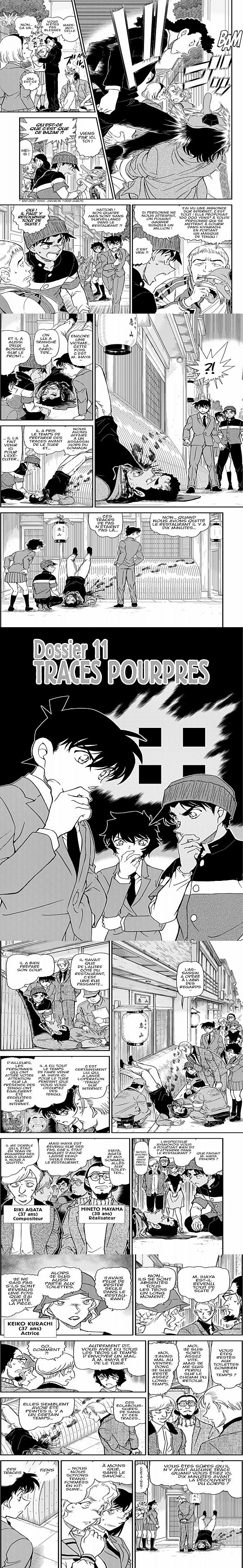 Read Detective Conan FRANCAIS Manga Online