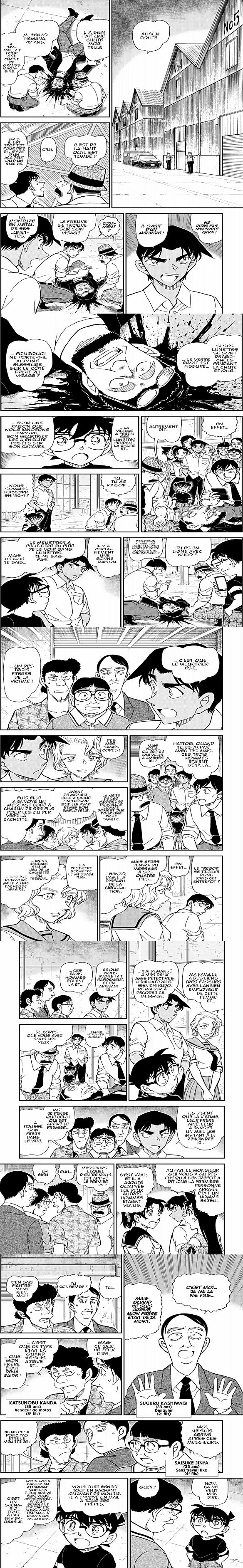 Read Detective Conan FRANCAIS Manga Online