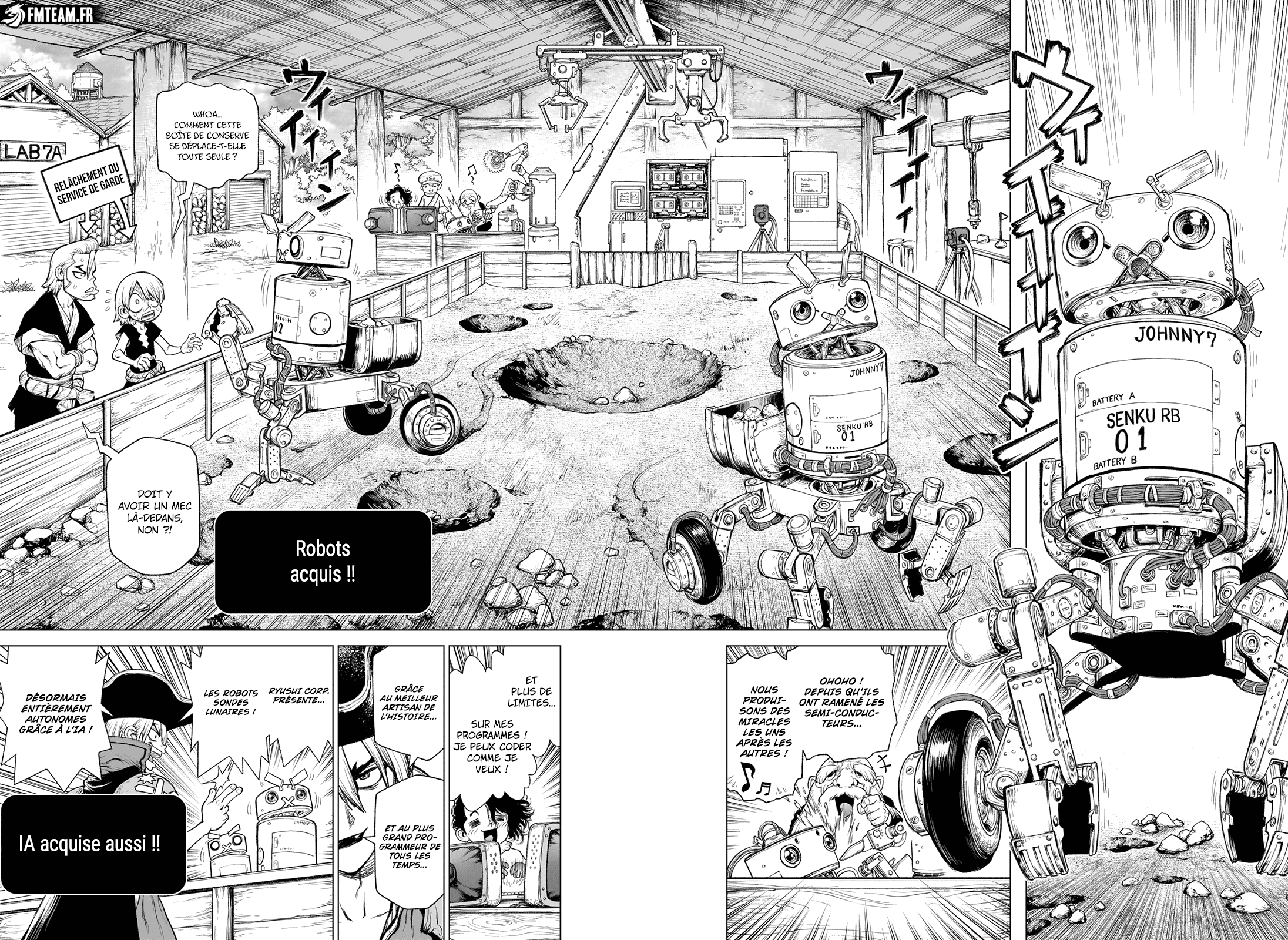 Read Dr. STONE 4D Science FRANCAIS Manga Online