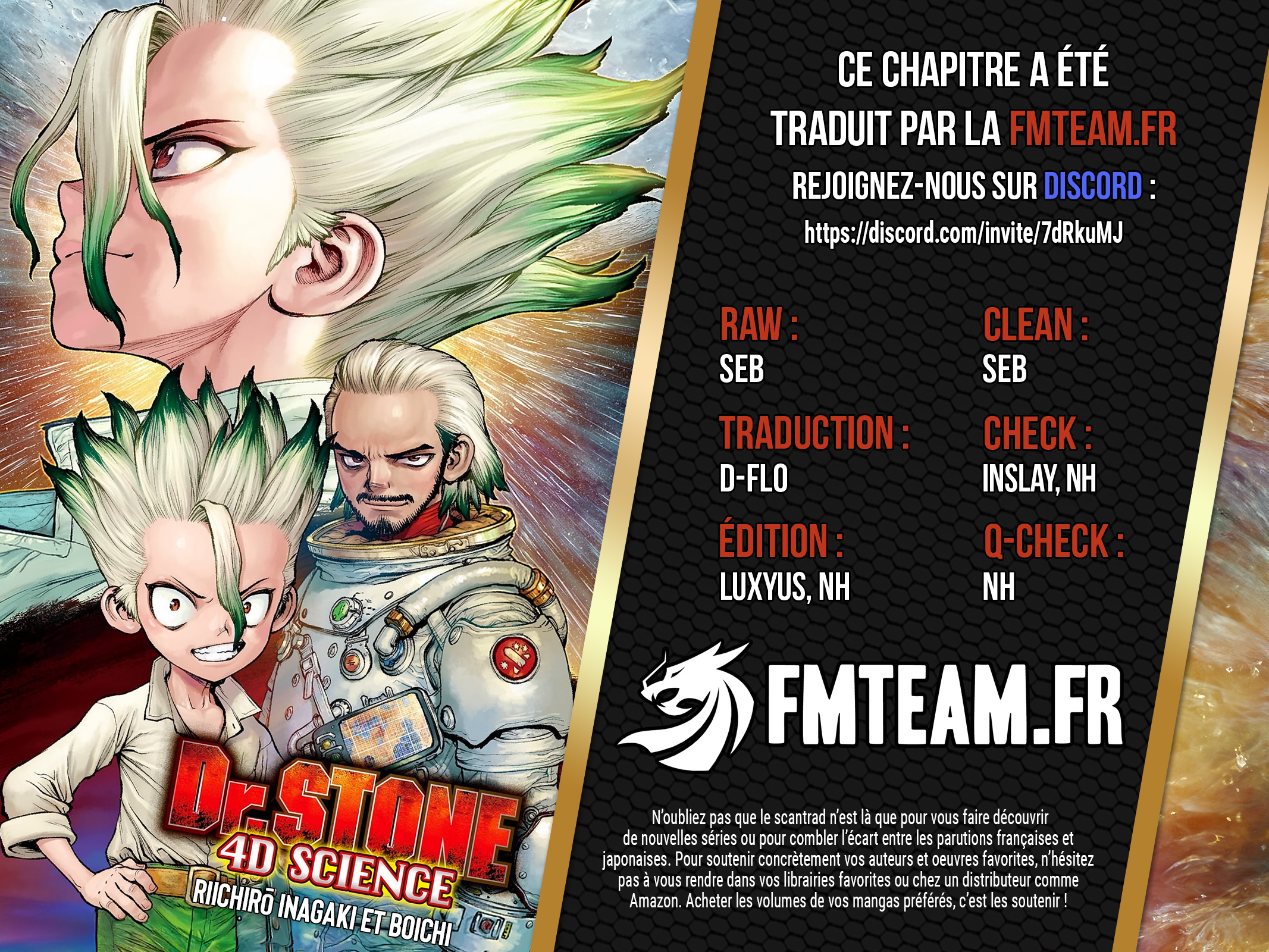 Read Dr. STONE 4D Science FRANCAIS Manga Online
