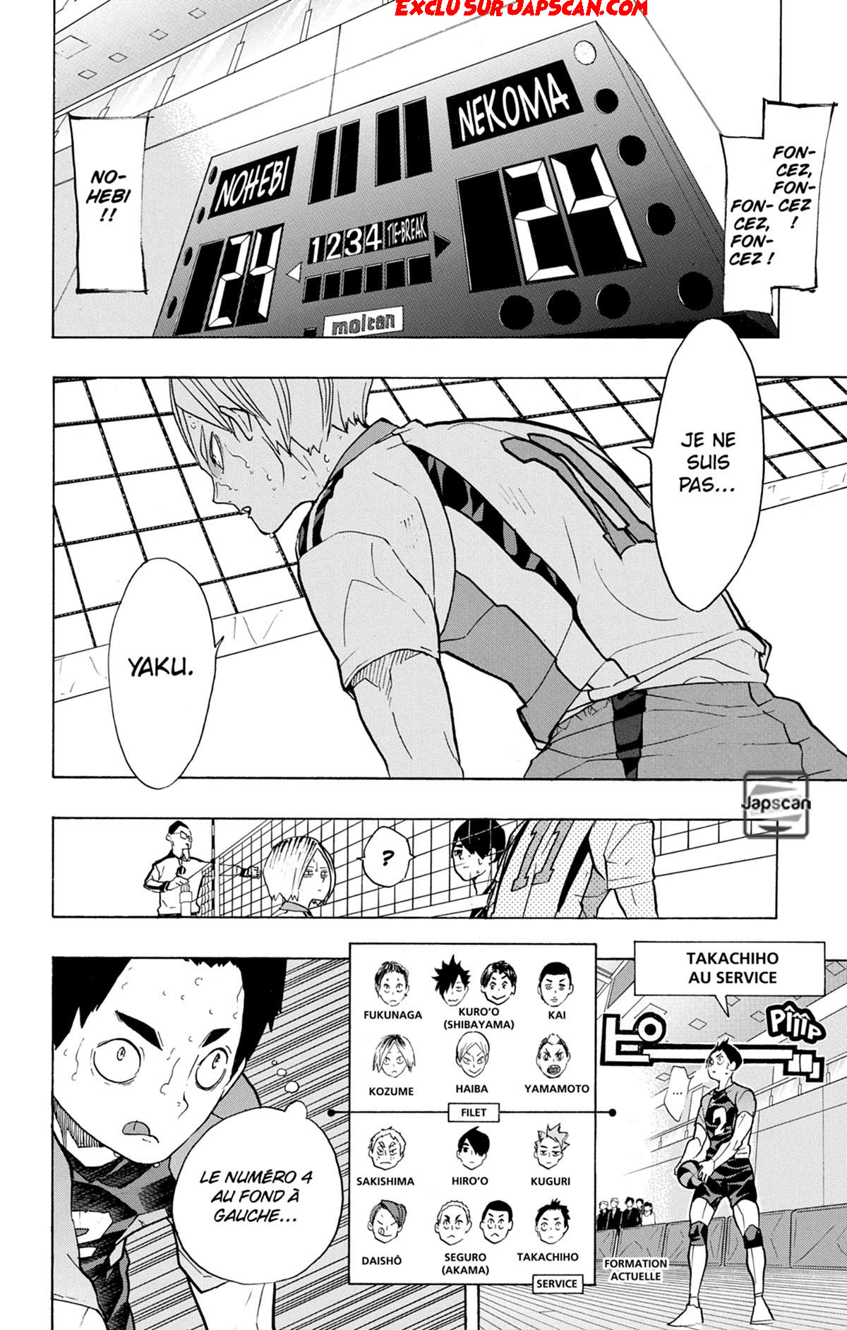 Read Haikyuu FRANCAIS Manga Online
