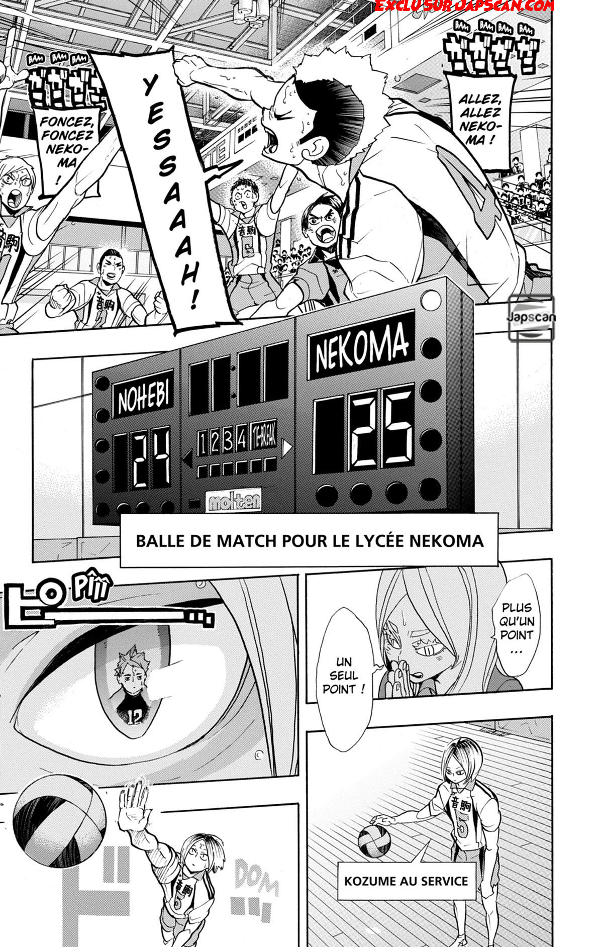 Read Haikyuu FRANCAIS Manga Online