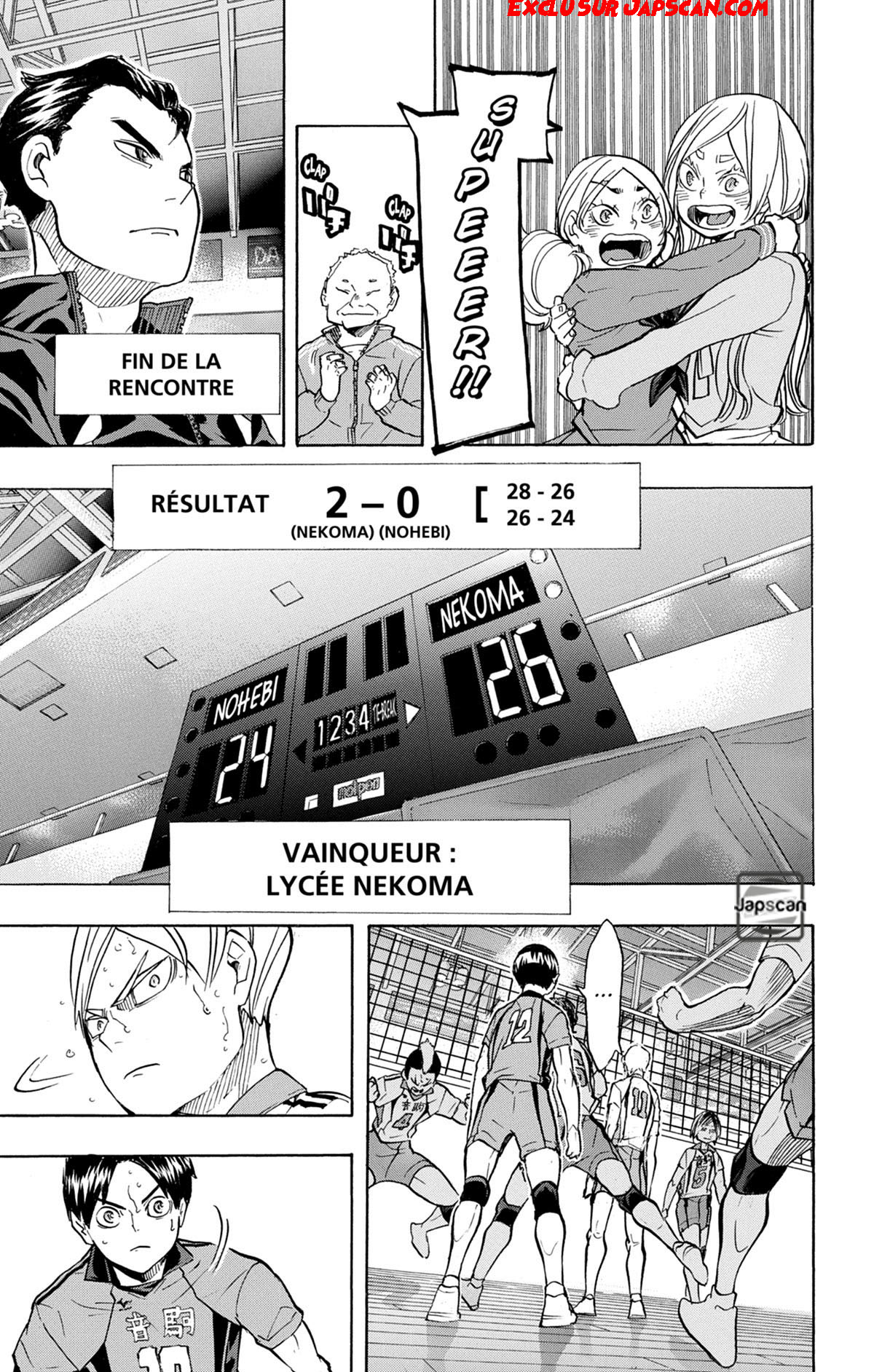 Read Haikyuu FRANCAIS Manga Online
