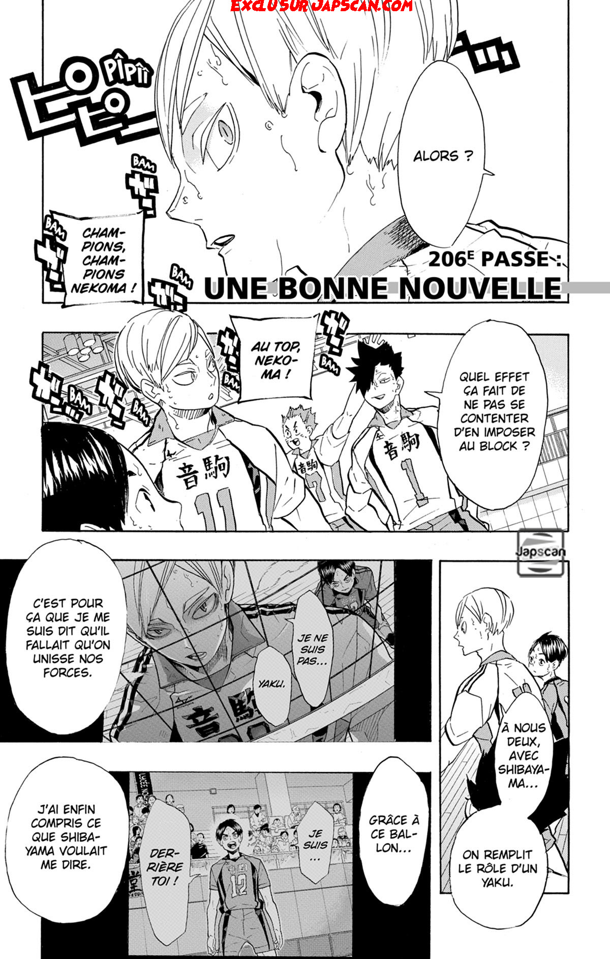 Read Haikyuu FRANCAIS Manga Online
