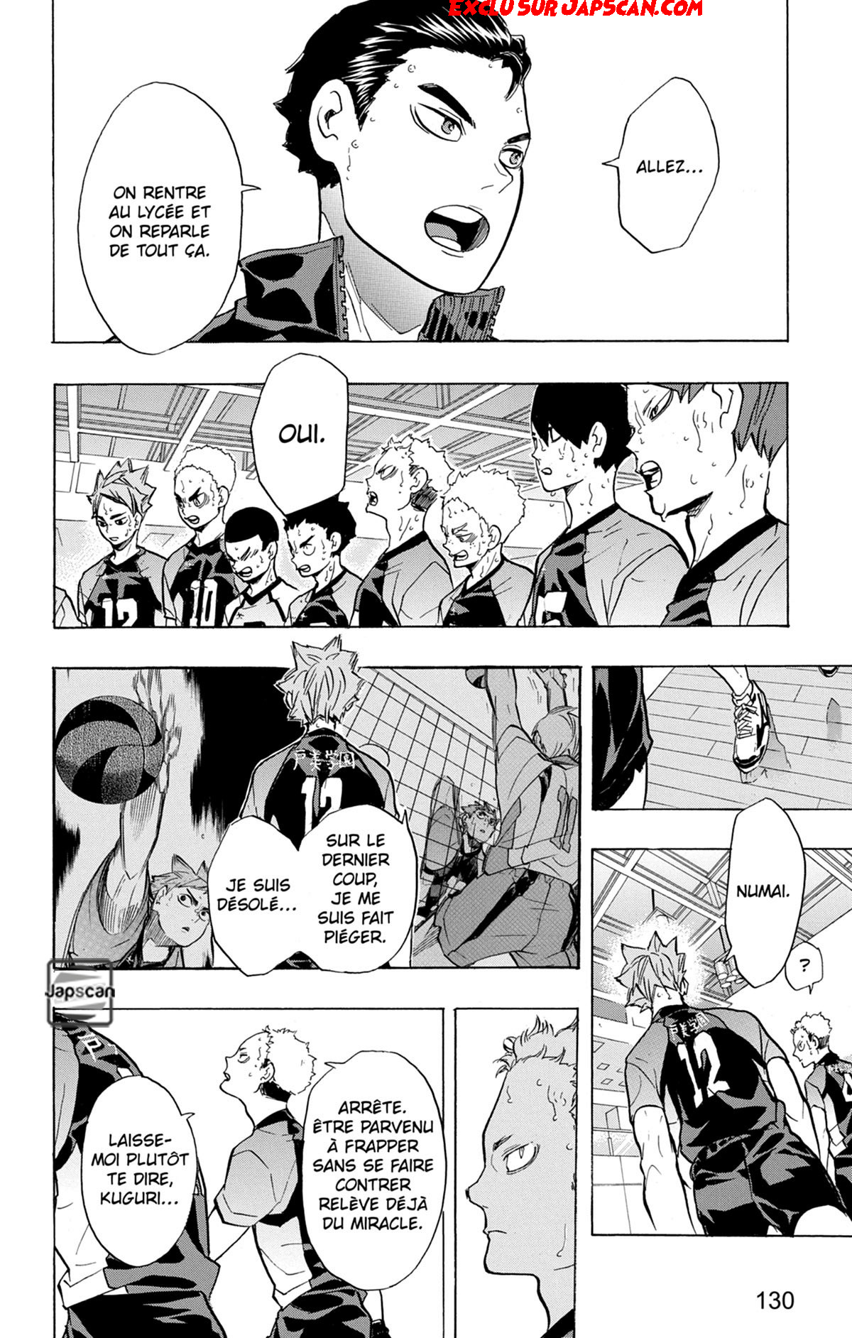 Read Haikyuu FRANCAIS Manga Online