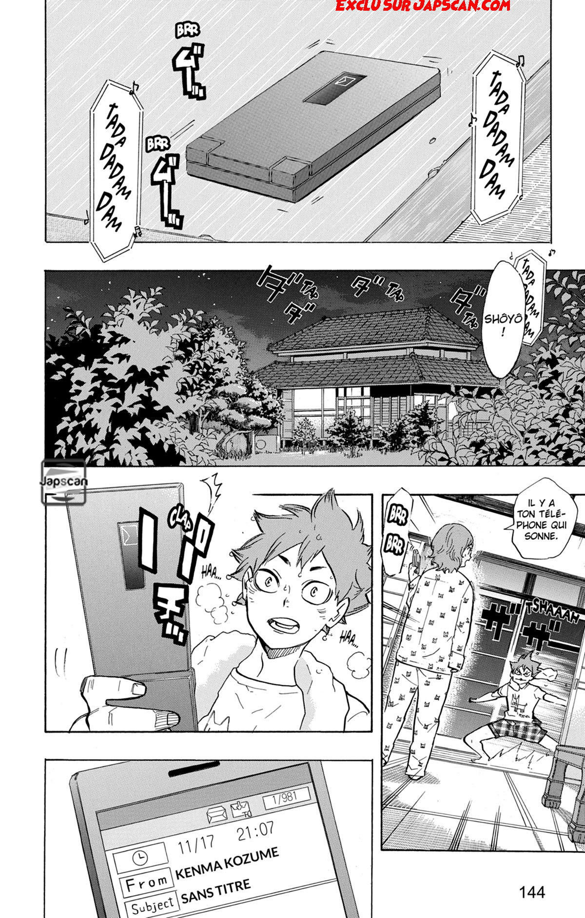 Read Haikyuu FRANCAIS Manga Online