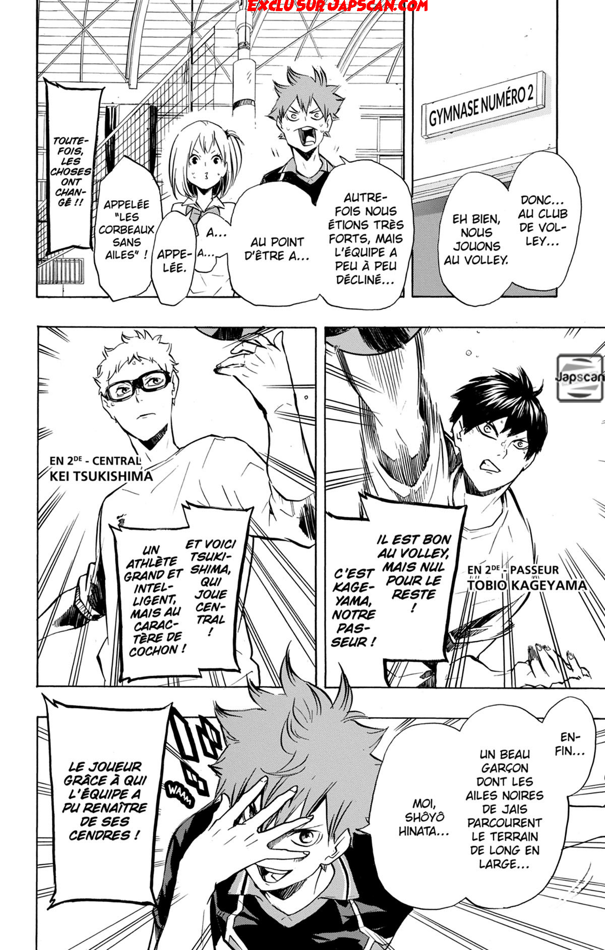 Read Haikyuu FRANCAIS Manga Online