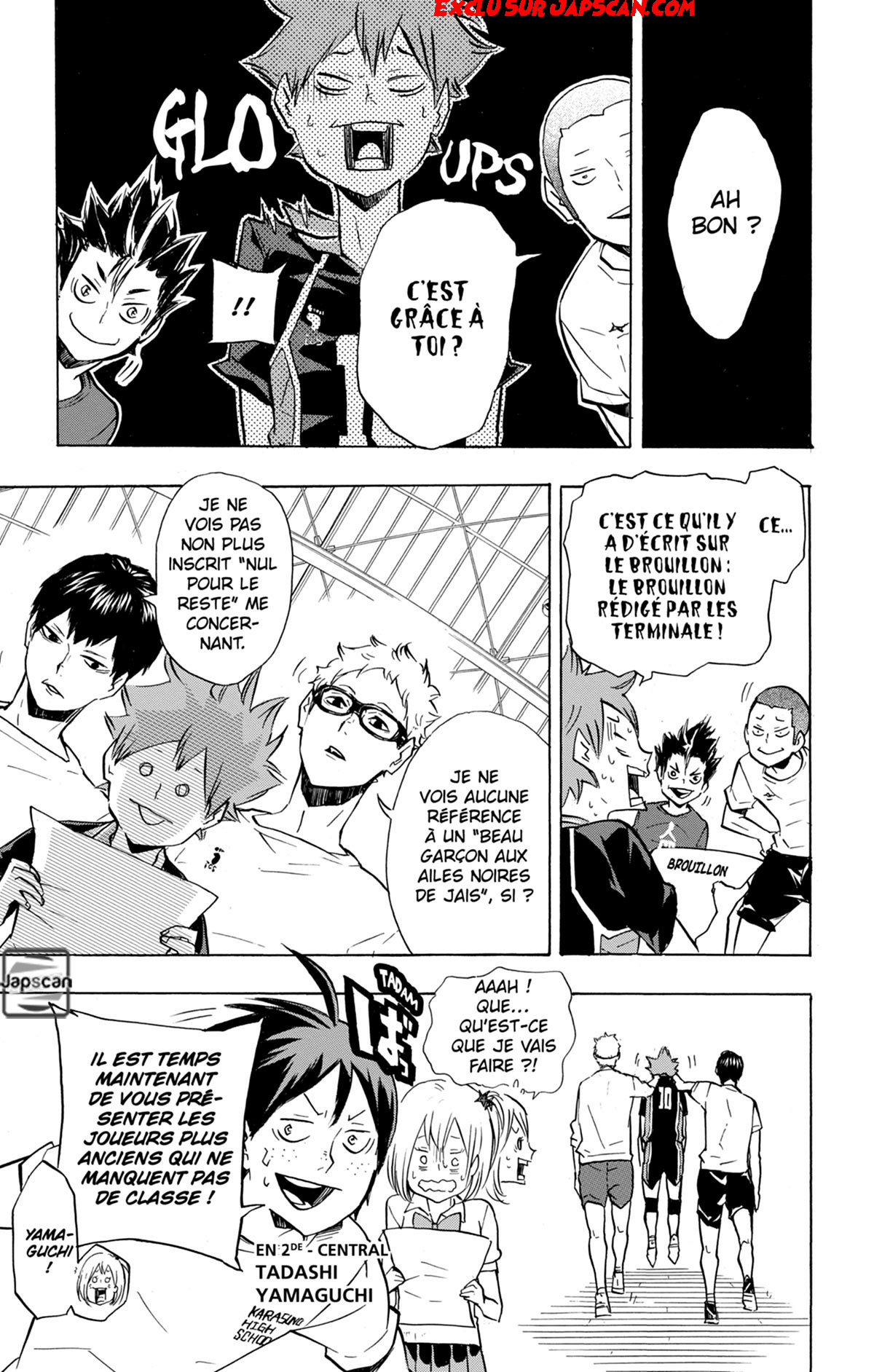 Read Haikyuu FRANCAIS Manga Online