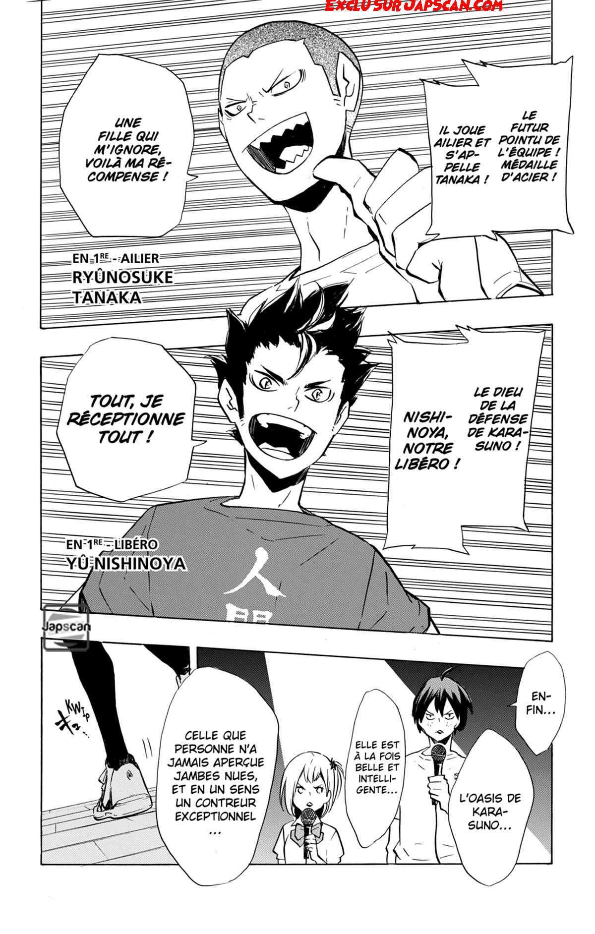 Read Haikyuu FRANCAIS Manga Online