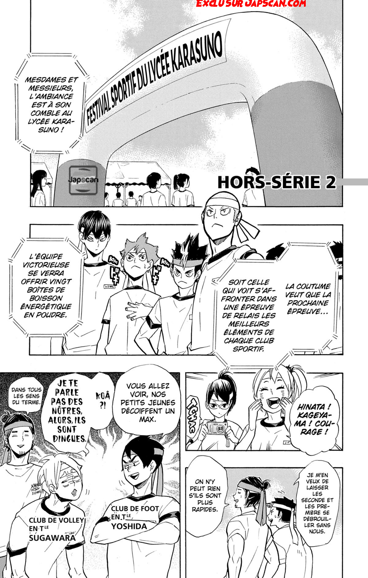 Read Haikyuu FRANCAIS Manga Online