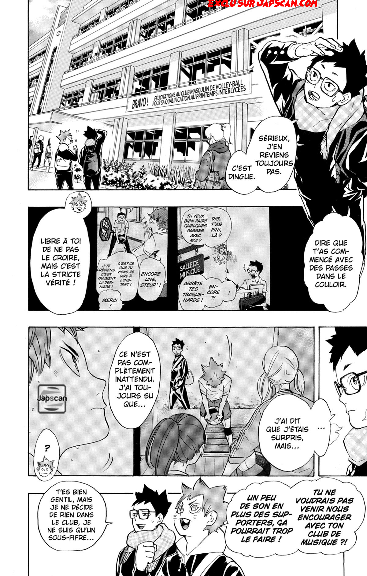 Read Haikyuu FRANCAIS Manga Online