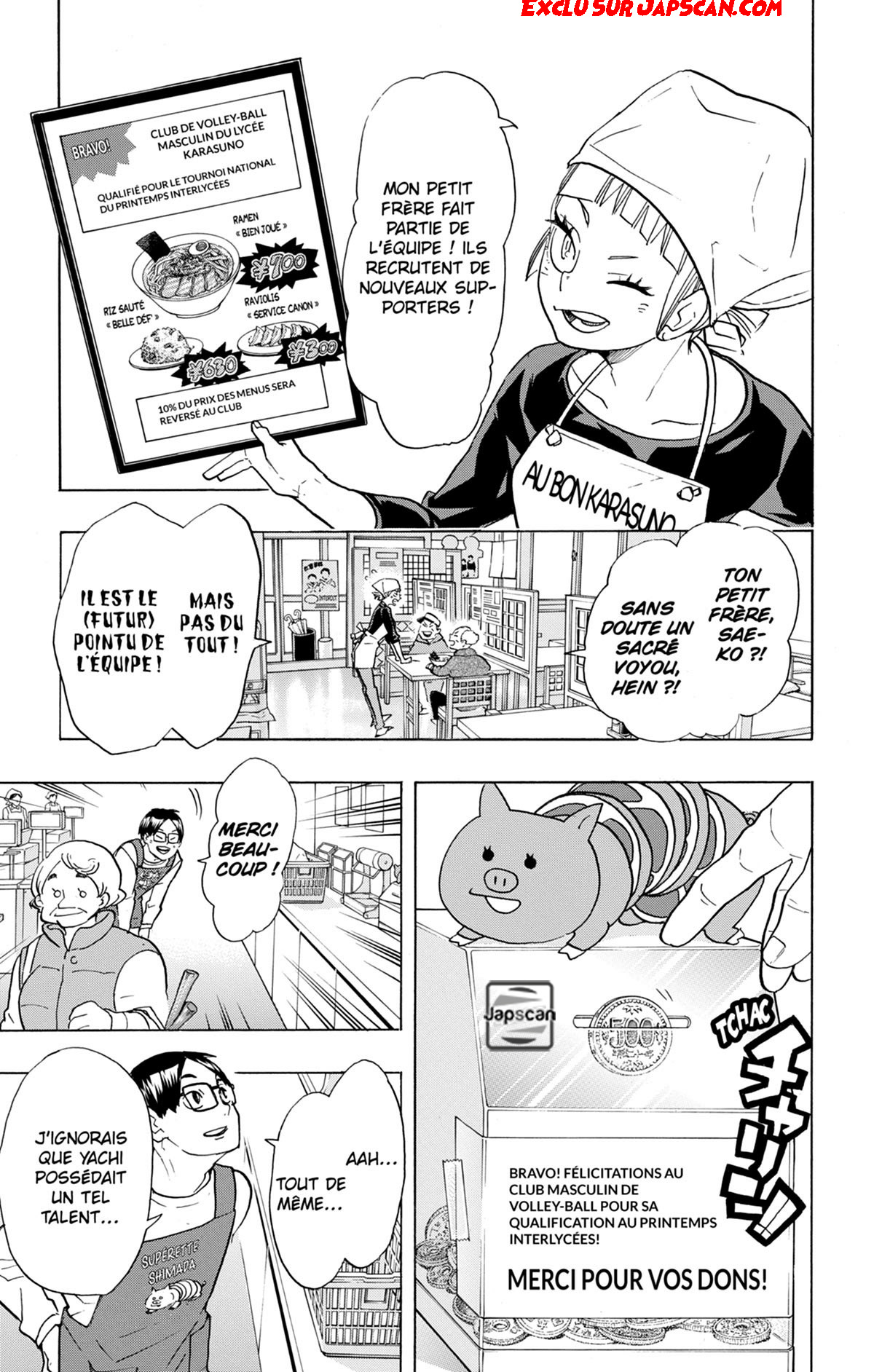 Read Haikyuu FRANCAIS Manga Online