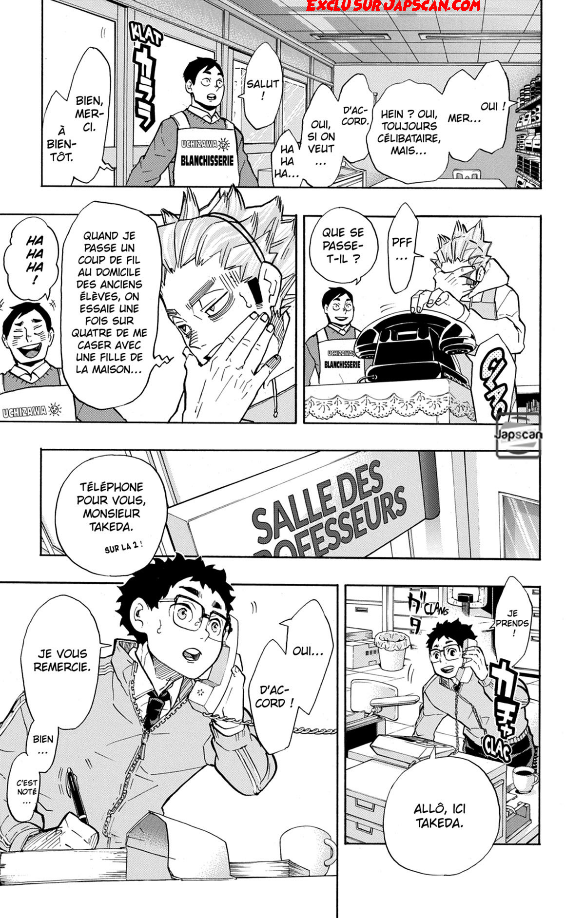 Read Haikyuu FRANCAIS Manga Online