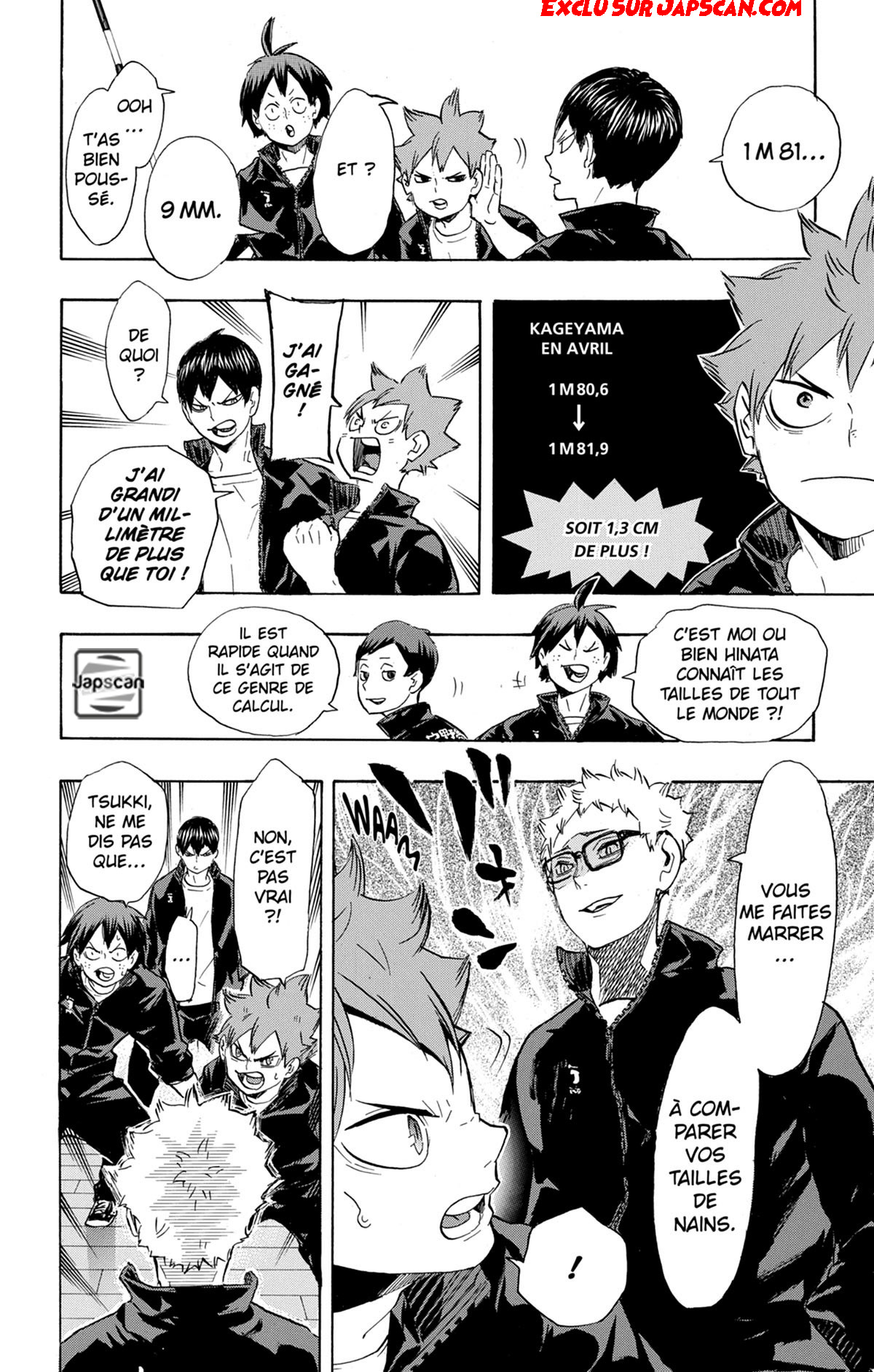 Read Haikyuu FRANCAIS Manga Online