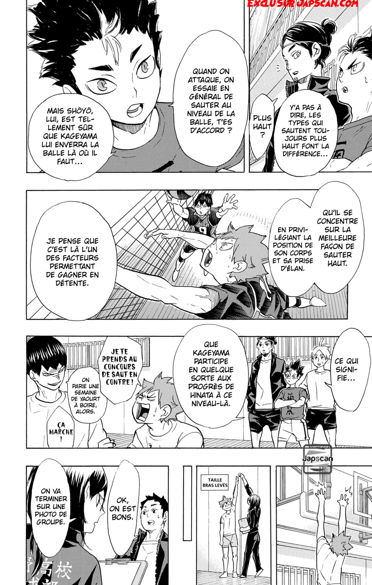 Read Haikyuu FRANCAIS Manga Online
