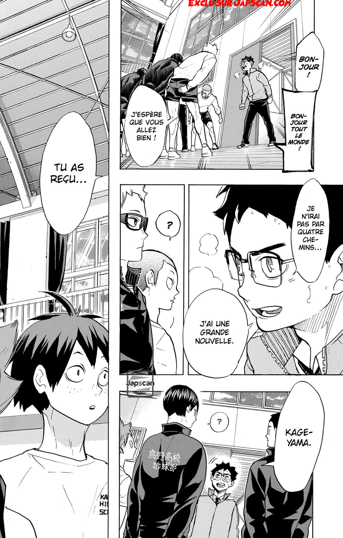 Read Haikyuu FRANCAIS Manga Online