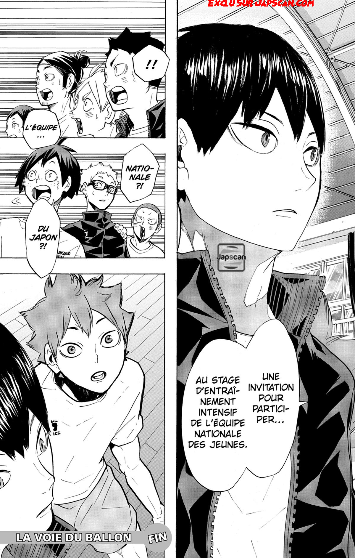 Read Haikyuu FRANCAIS Manga Online