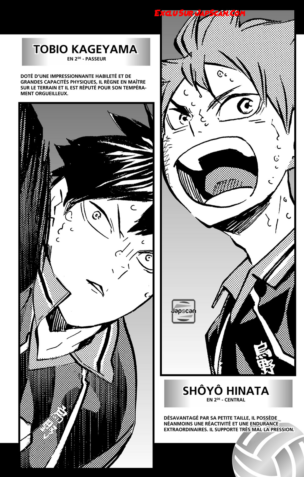 Read Haikyuu FRANCAIS Manga Online