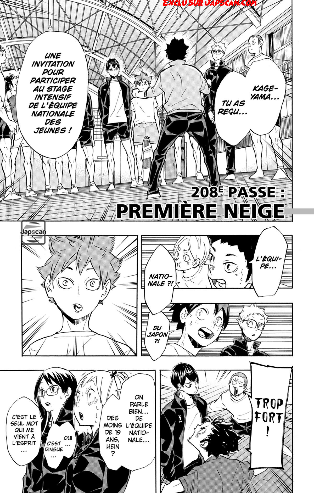 Read Haikyuu FRANCAIS Manga Online