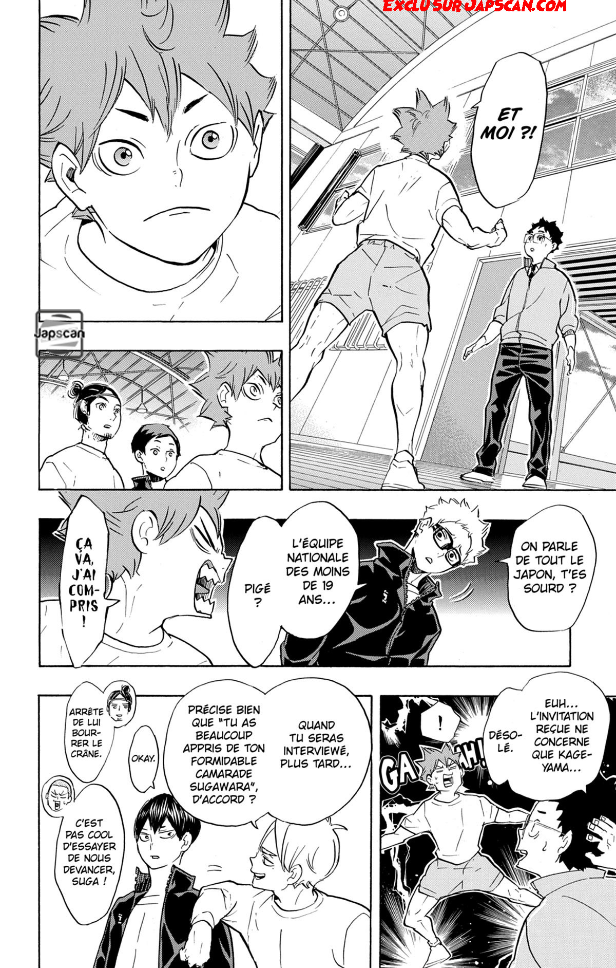 Read Haikyuu FRANCAIS Manga Online