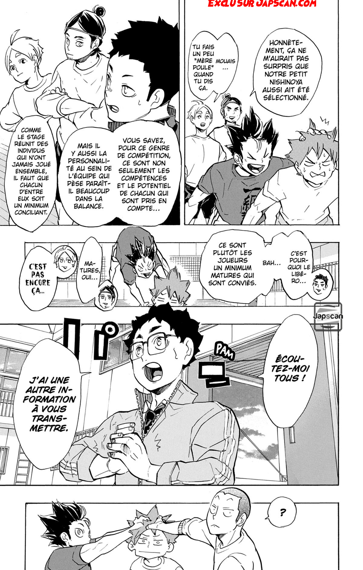 Read Haikyuu FRANCAIS Manga Online