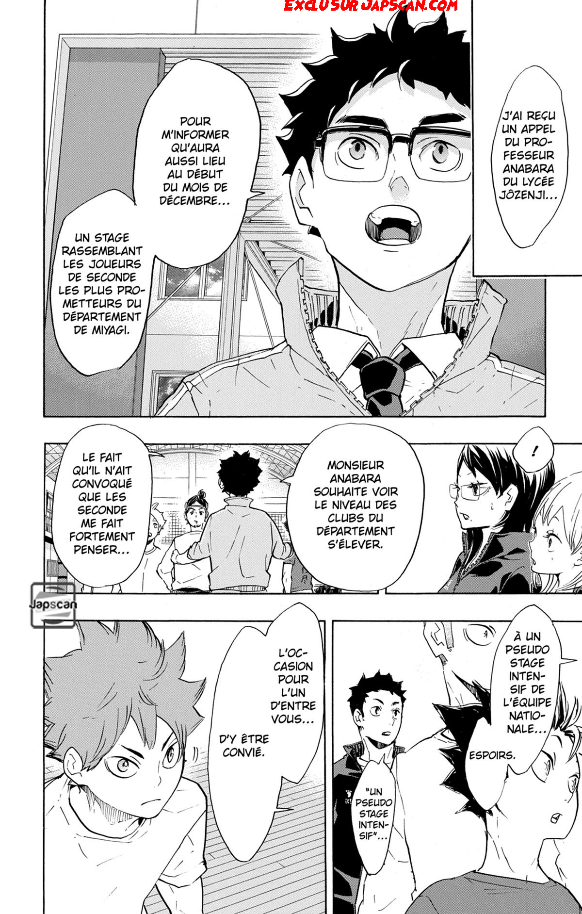 Read Haikyuu FRANCAIS Manga Online