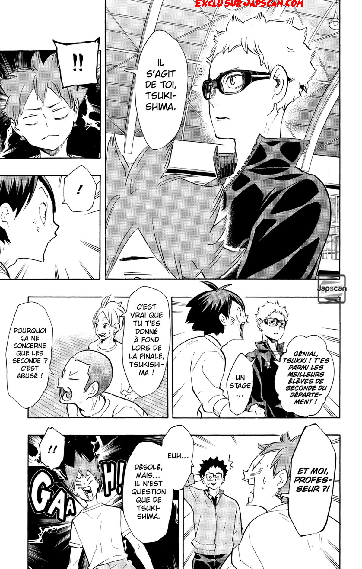 Read Haikyuu FRANCAIS Manga Online