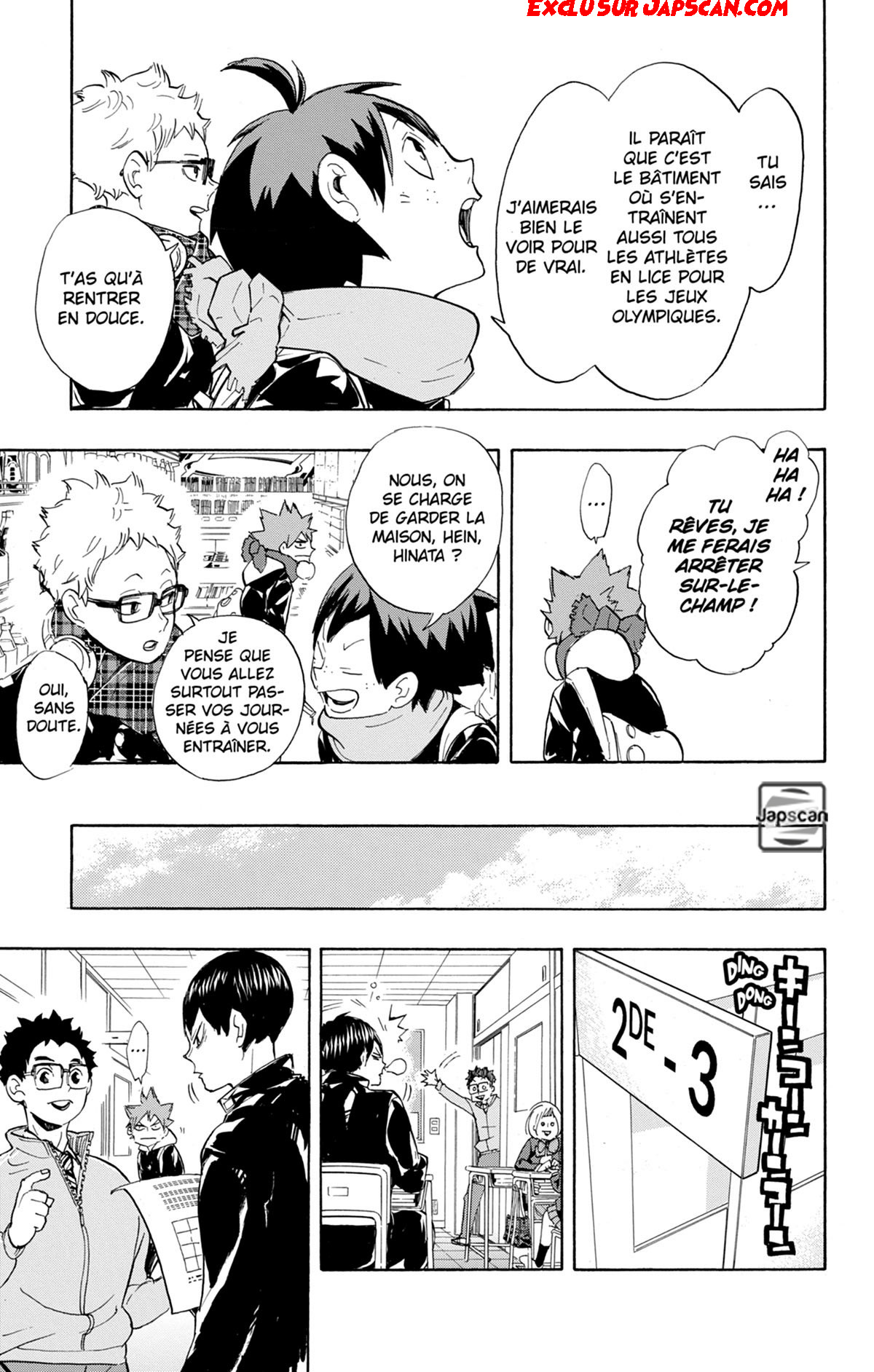 Read Haikyuu FRANCAIS Manga Online