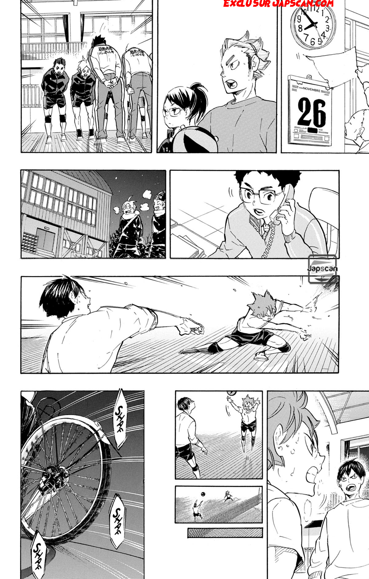 Read Haikyuu FRANCAIS Manga Online