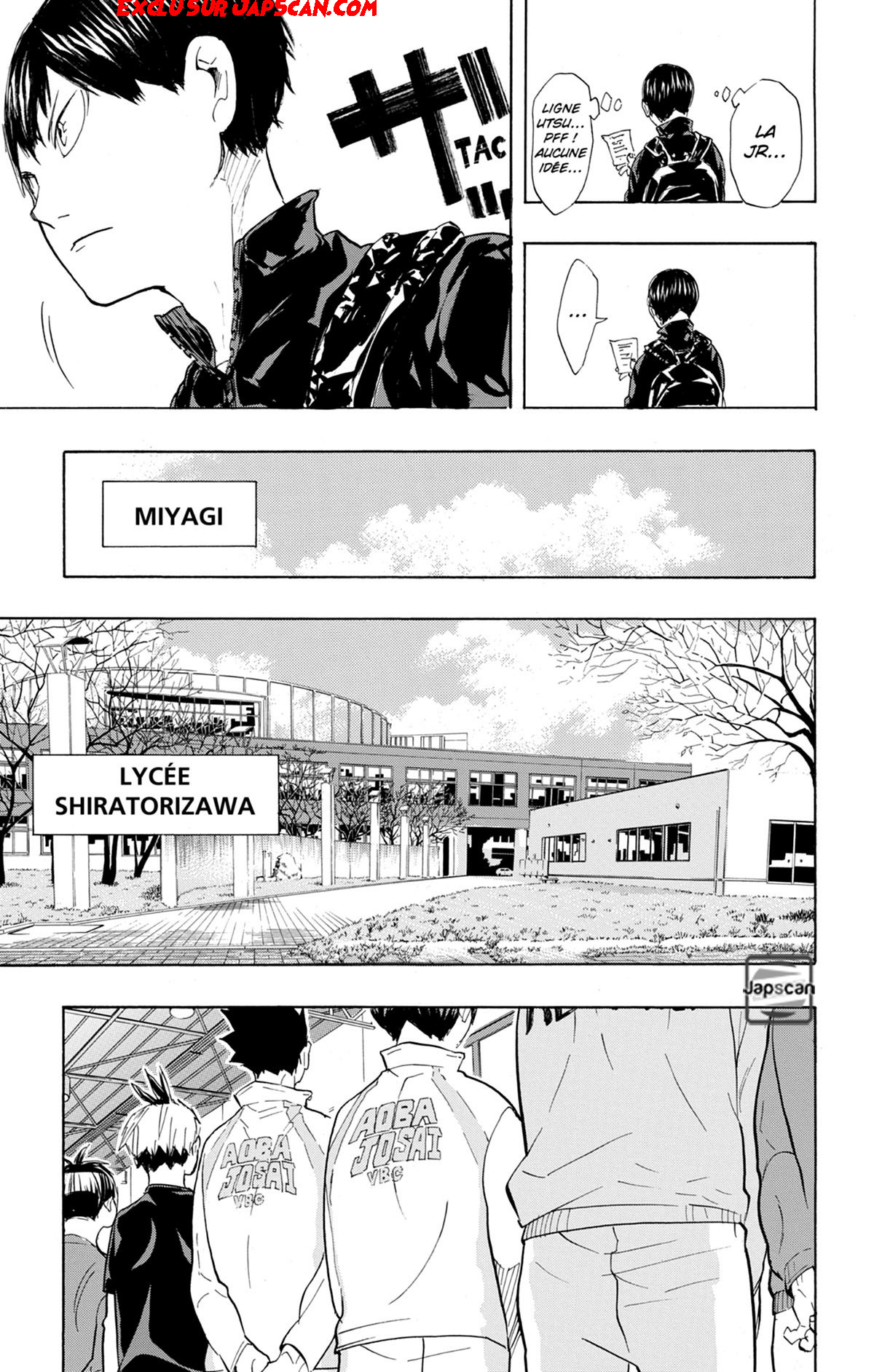 Read Haikyuu FRANCAIS Manga Online