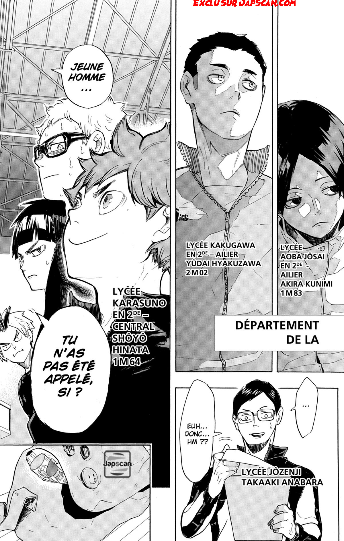 Read Haikyuu FRANCAIS Manga Online