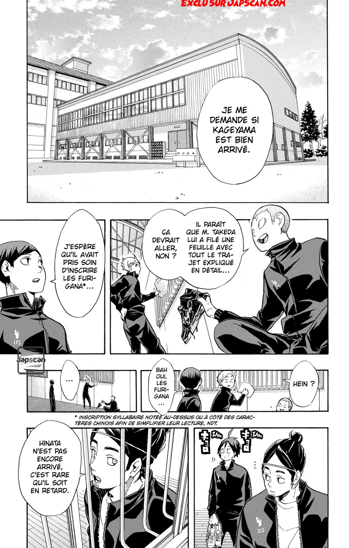 Read Haikyuu FRANCAIS Manga Online