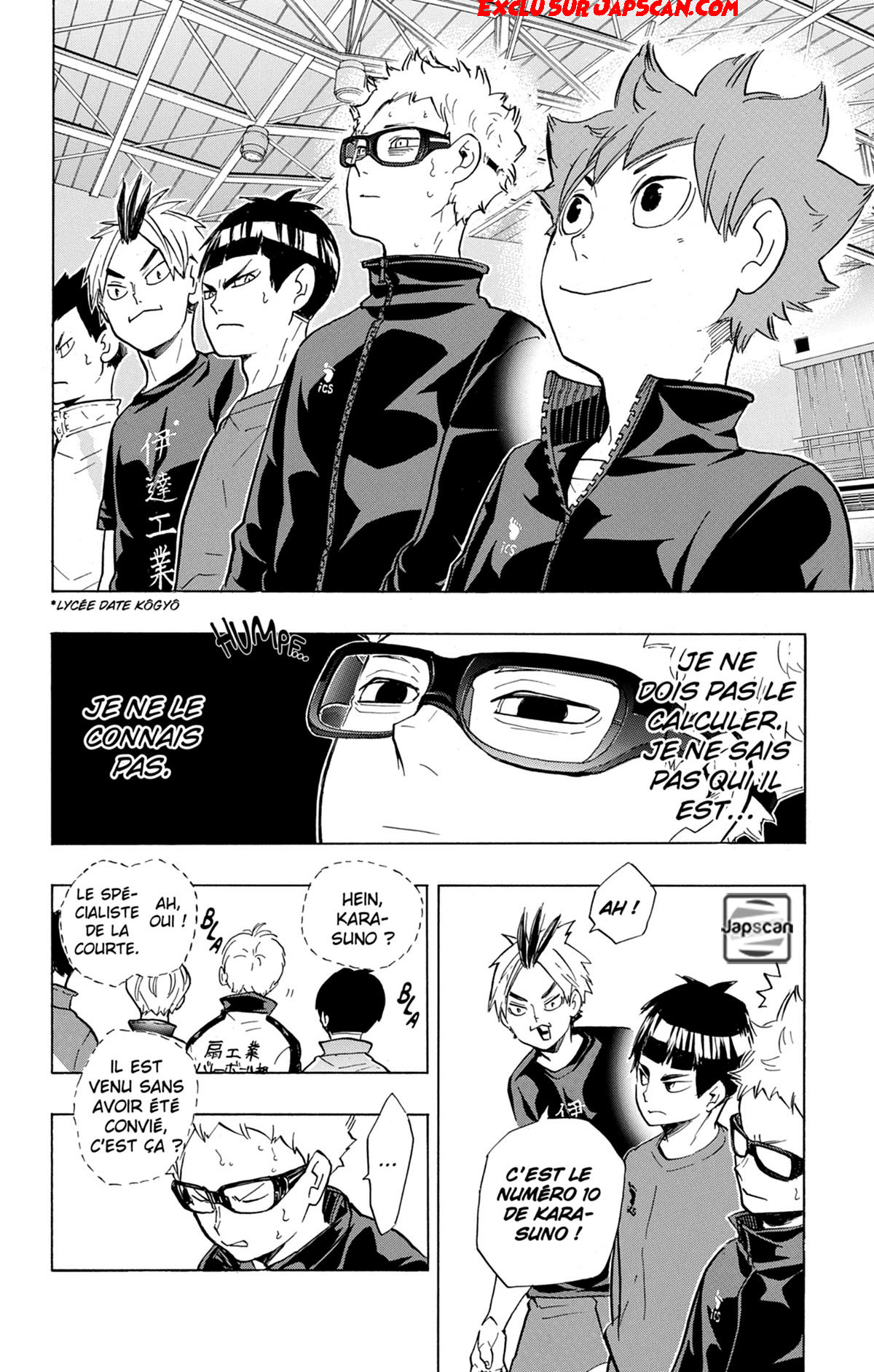 Read Haikyuu FRANCAIS Manga Online