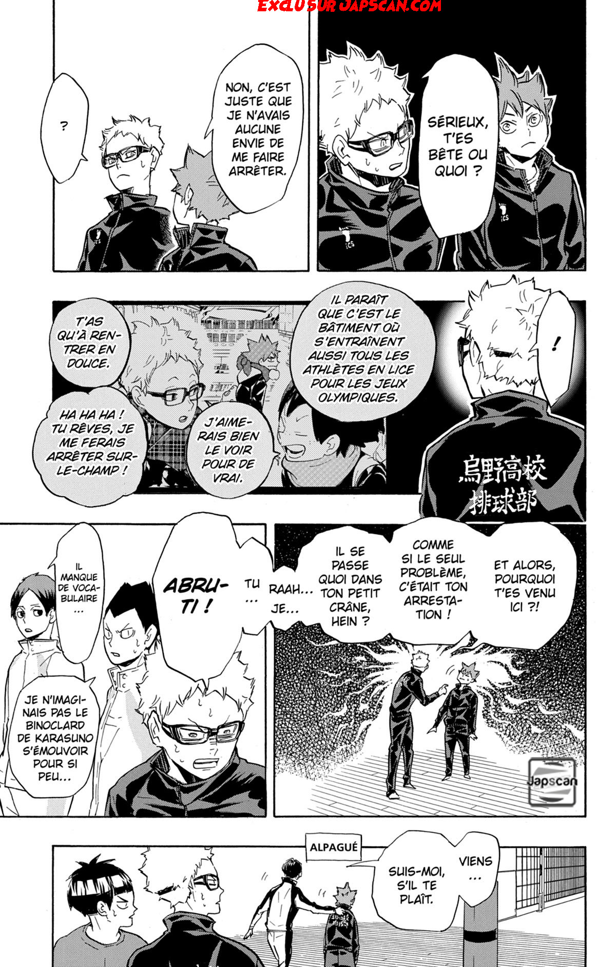 Read Haikyuu FRANCAIS Manga Online