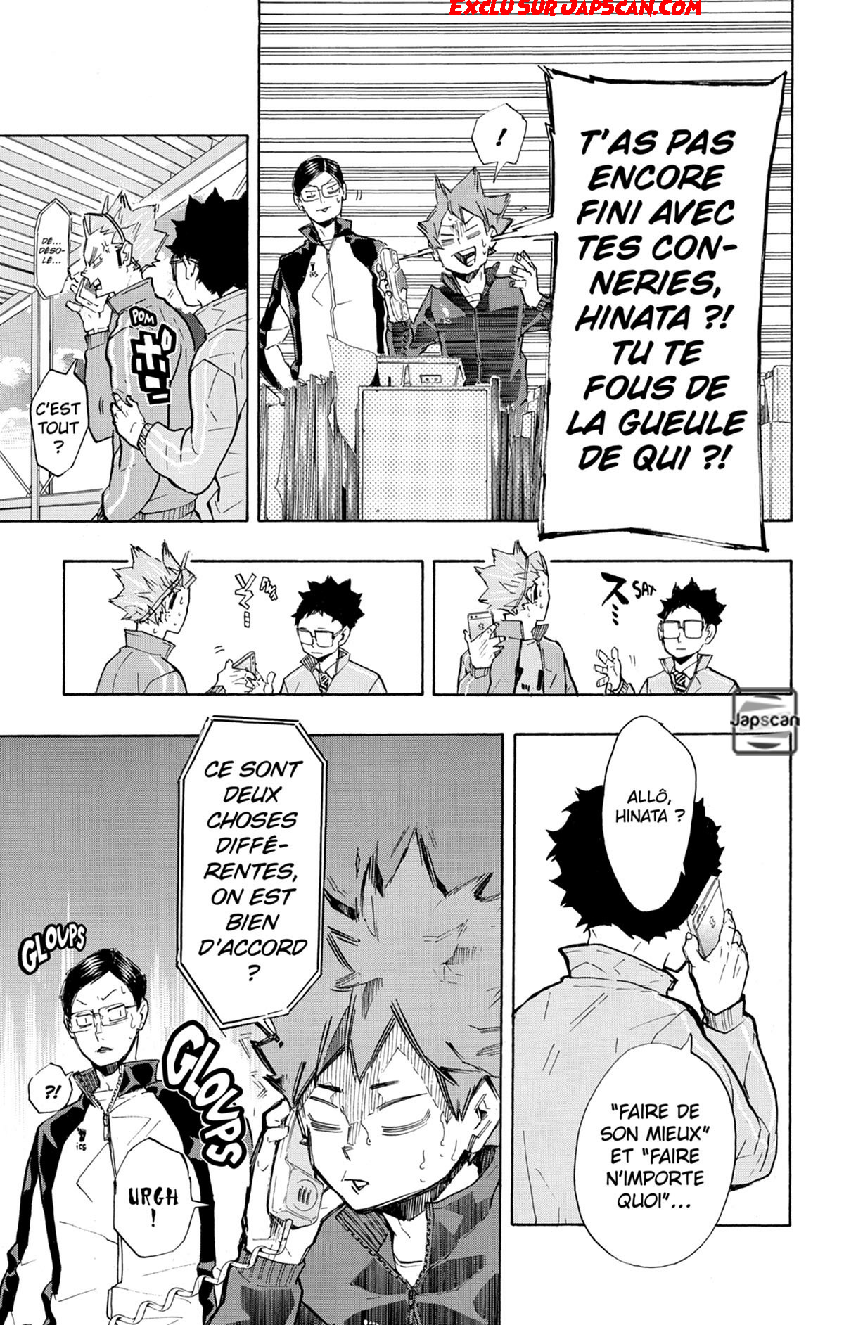 Read Haikyuu FRANCAIS Manga Online