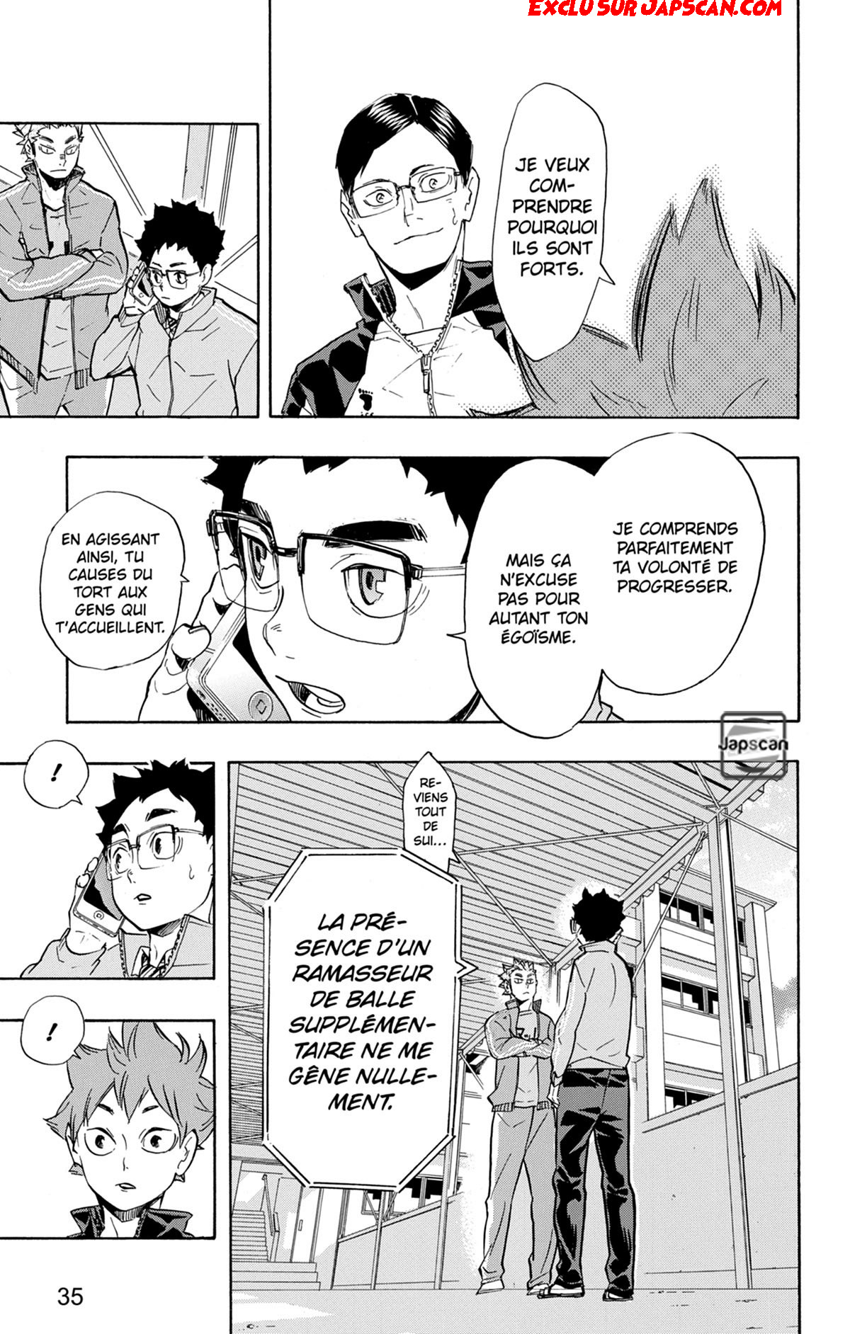 Read Haikyuu FRANCAIS Manga Online