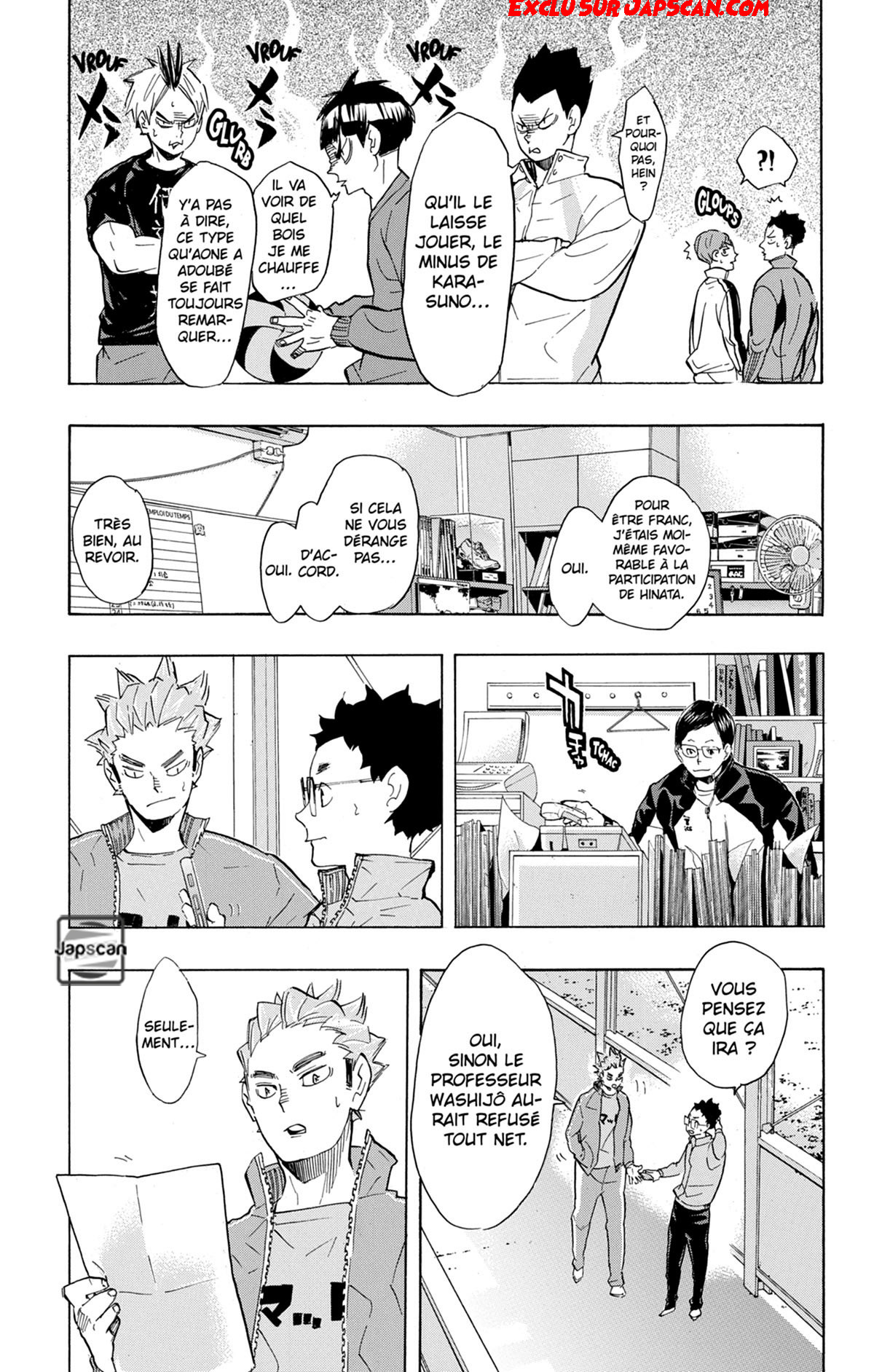 Read Haikyuu FRANCAIS Manga Online