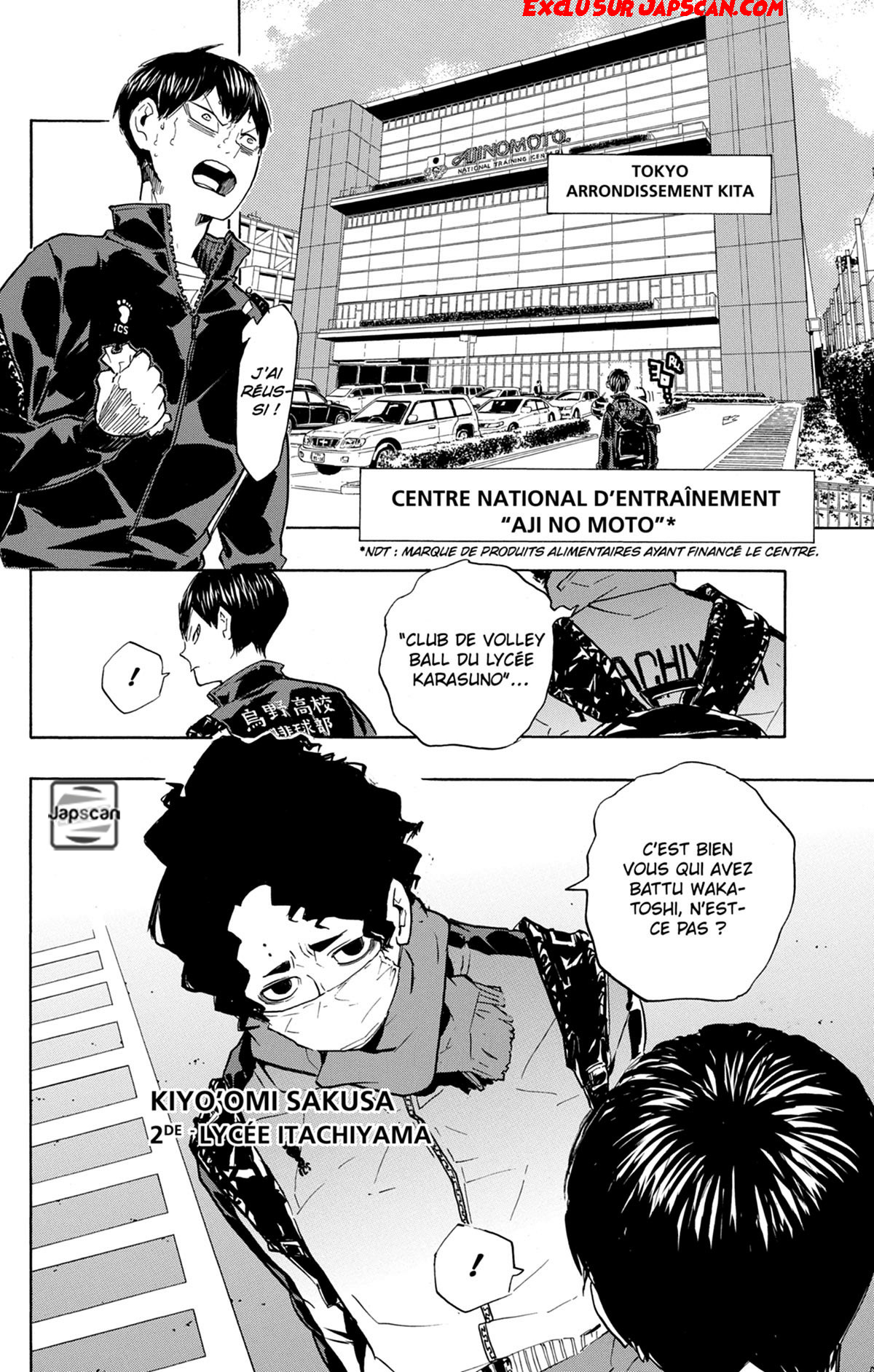 Read Haikyuu FRANCAIS Manga Online
