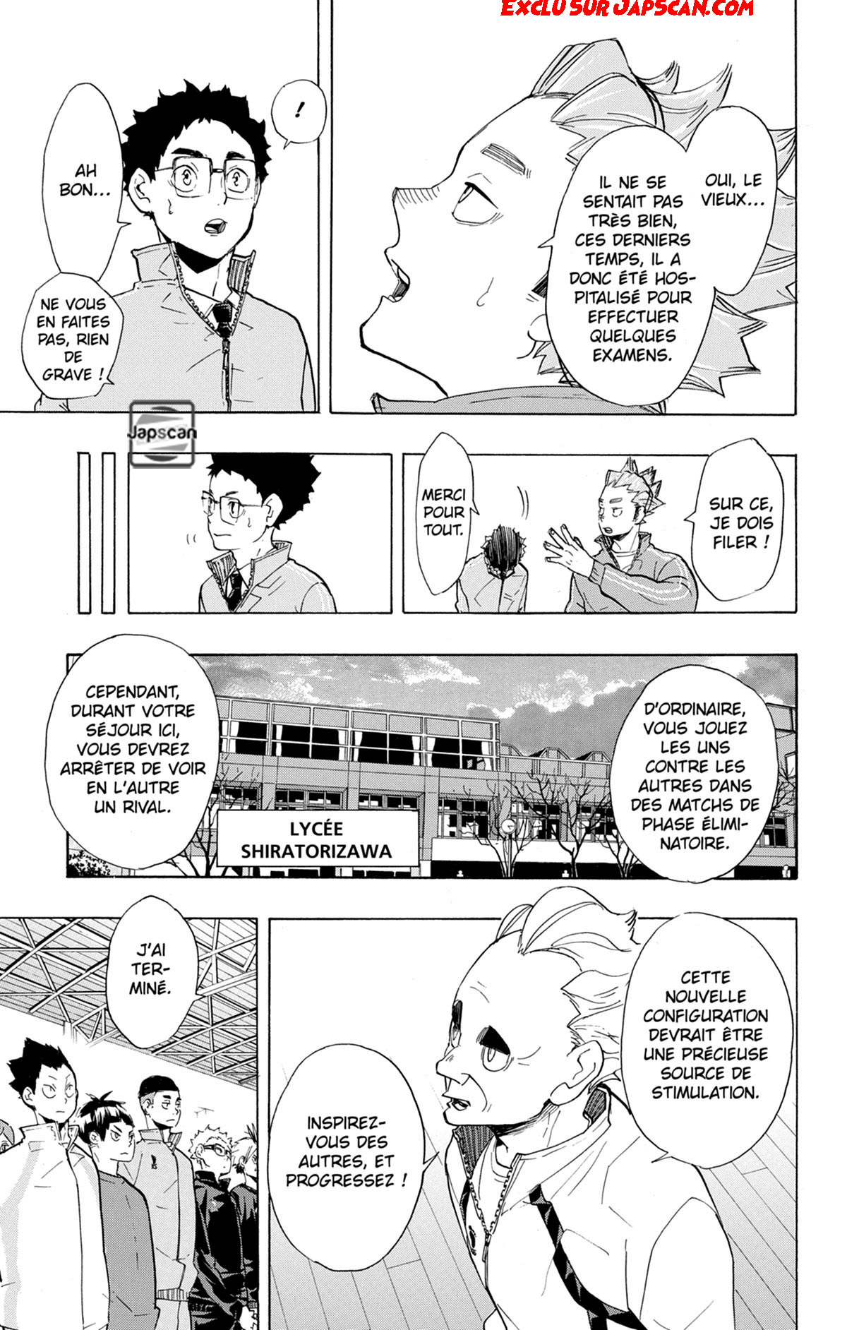 Read Haikyuu FRANCAIS Manga Online