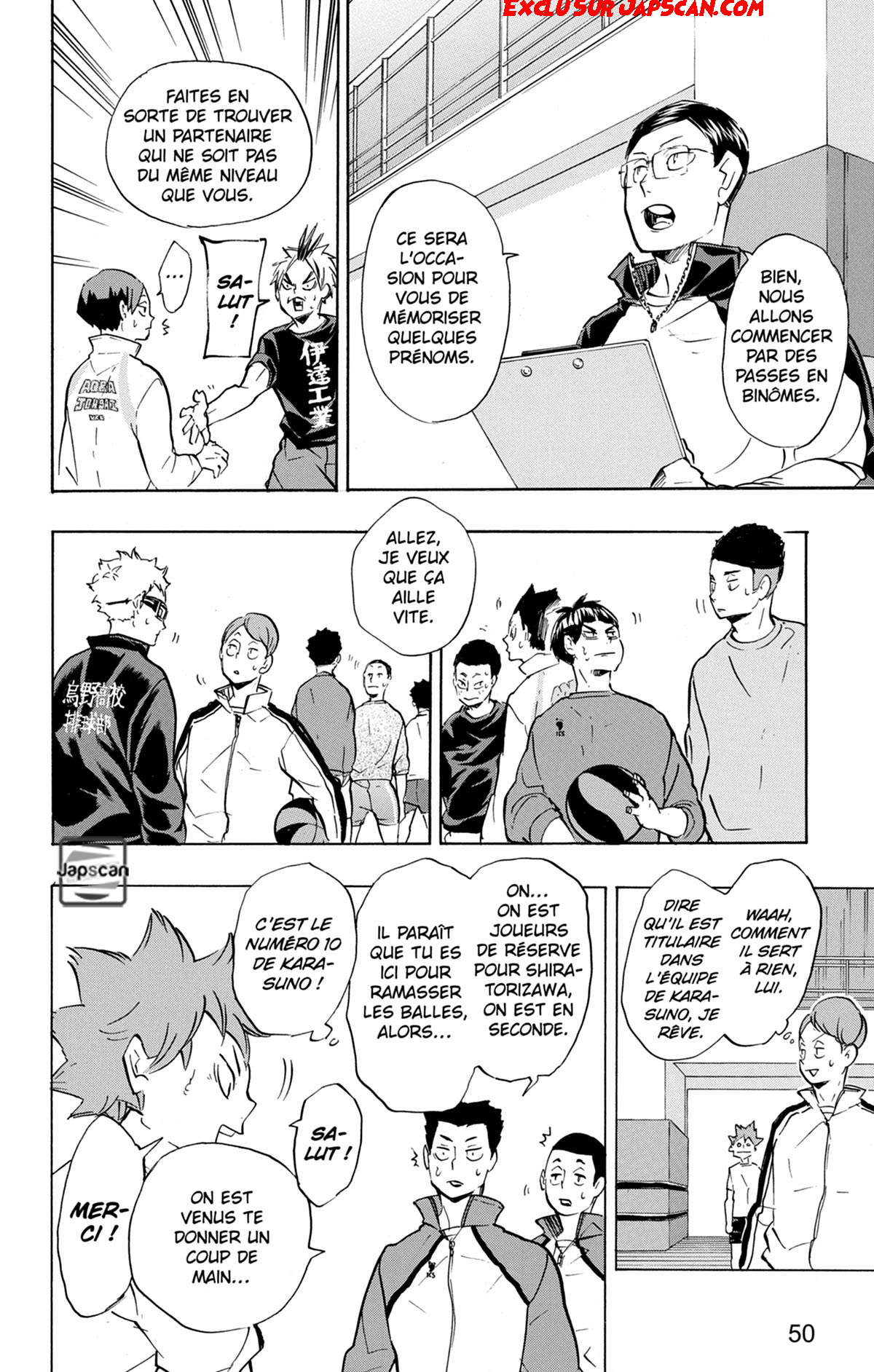 Read Haikyuu FRANCAIS Manga Online
