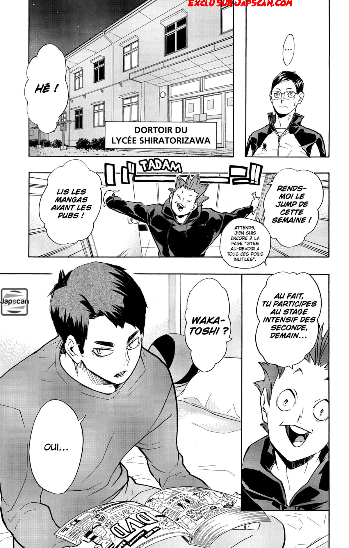 Read Haikyuu FRANCAIS Manga Online