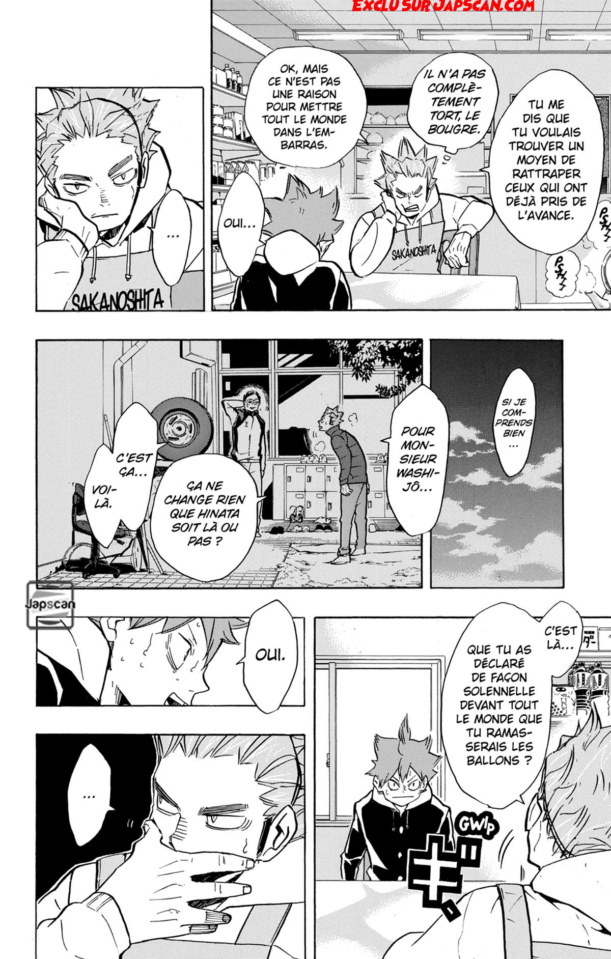 Read Haikyuu FRANCAIS Manga Online